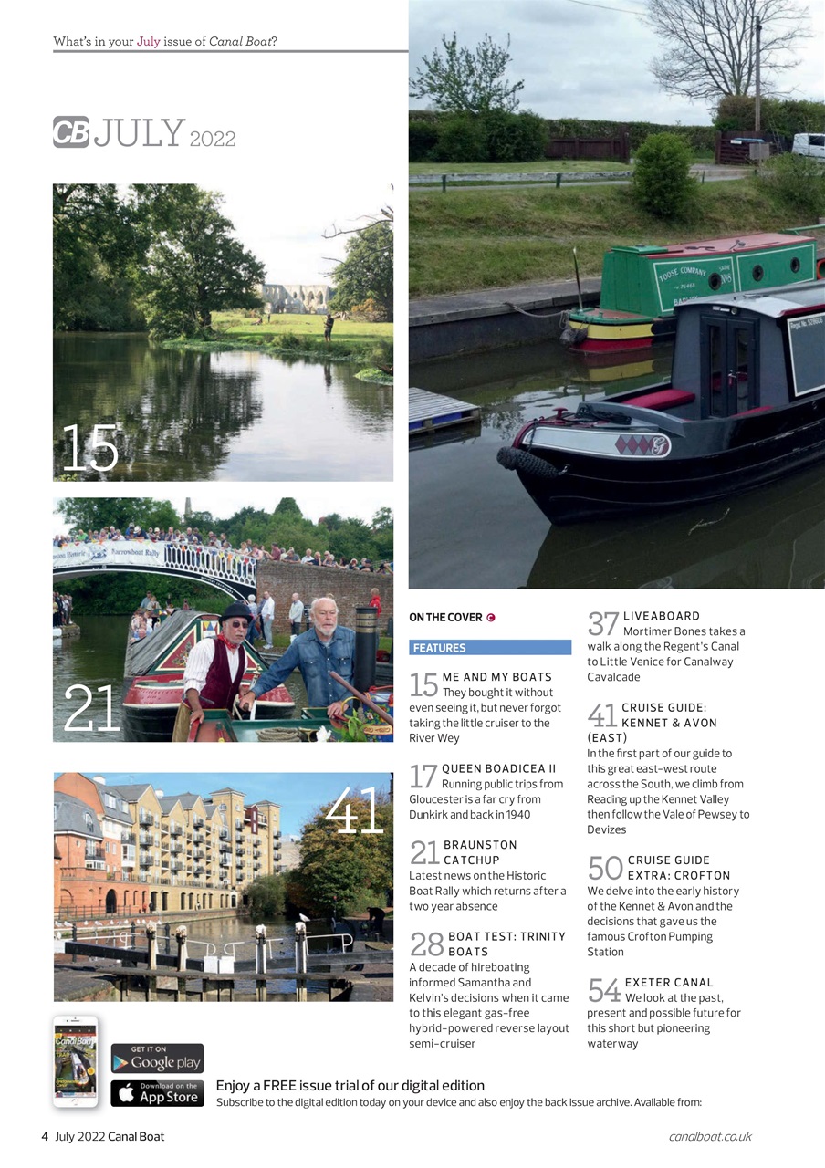 Canal Boat Preview Pages