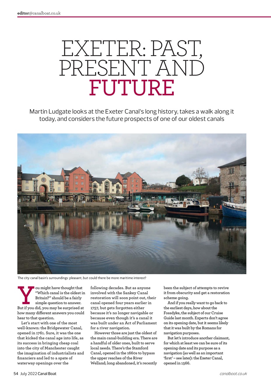 Canal Boat Preview Pages