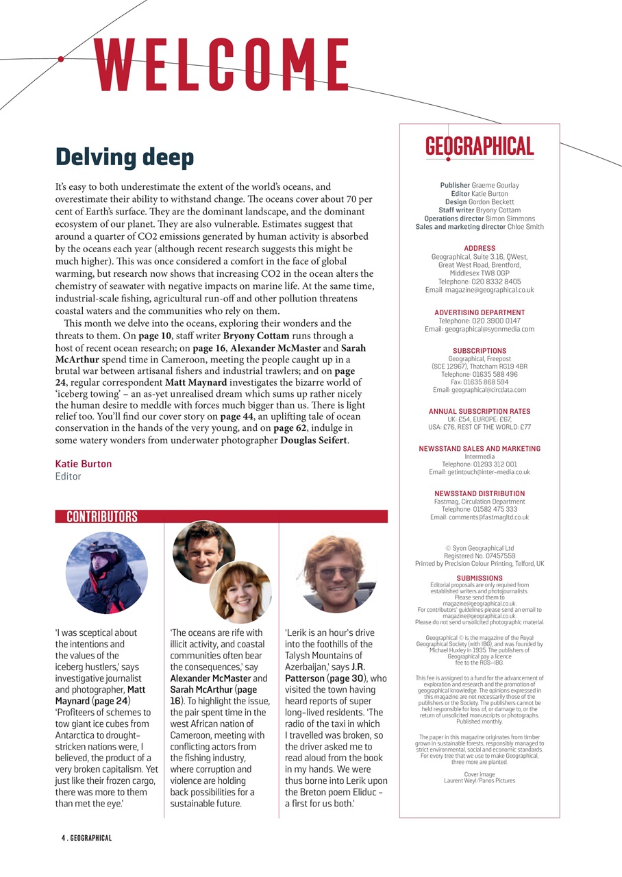 Geographical Preview Pages