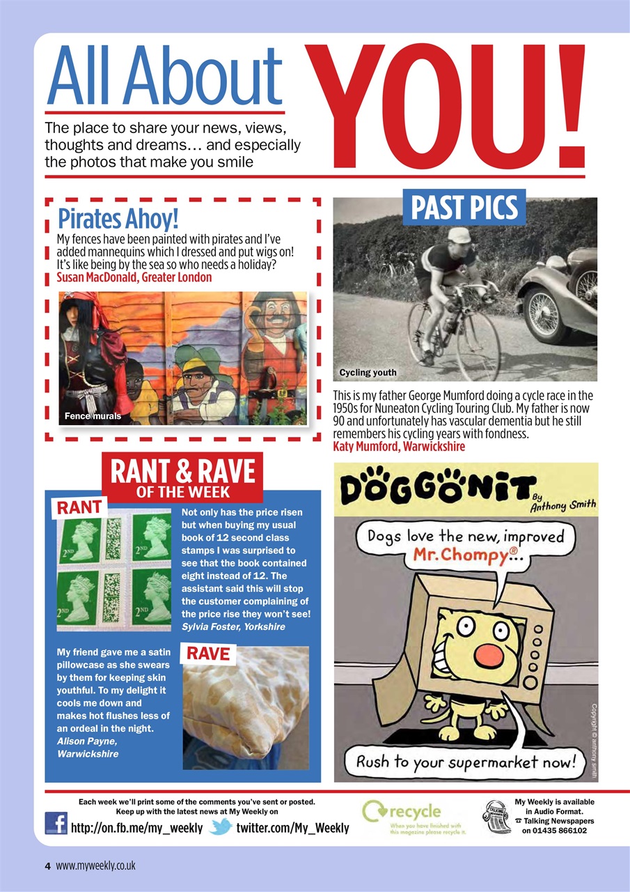 My Weekly Preview Pages