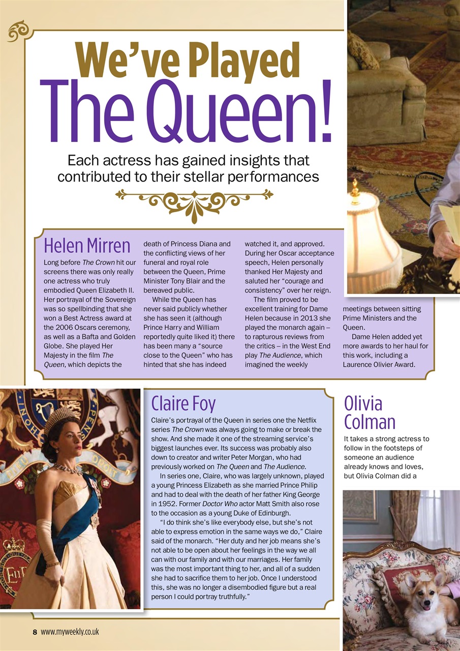 My Weekly Preview Pages