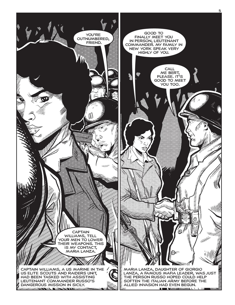 Commando Preview Pages