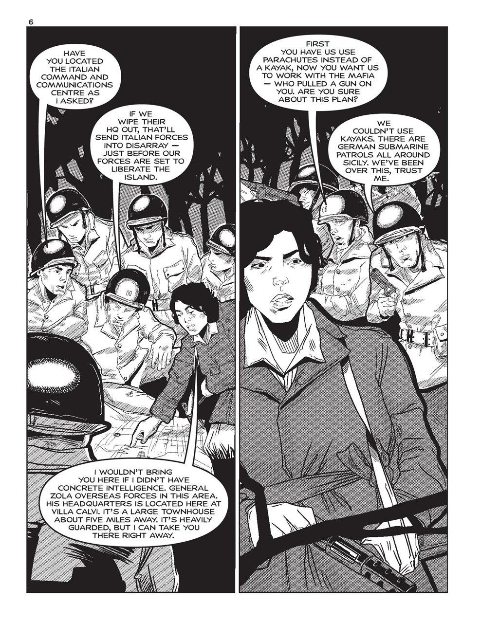 Commando Preview Pages