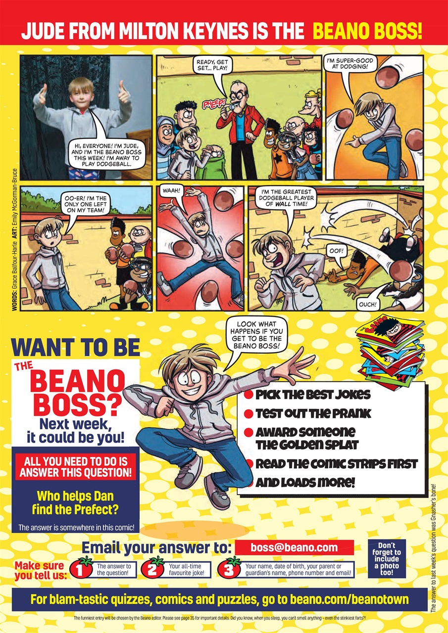 Beano Preview Pages