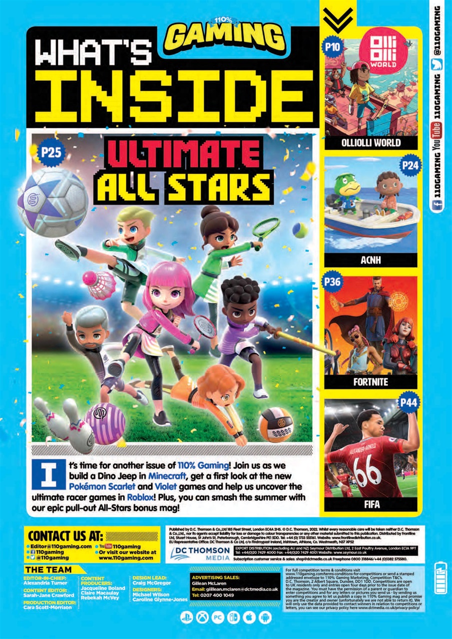 110% Gaming Preview Pages