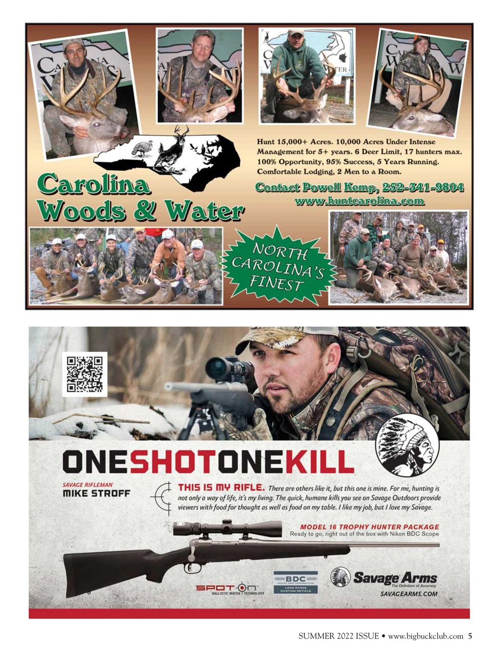 Northeast Big Bucks Preview Pages