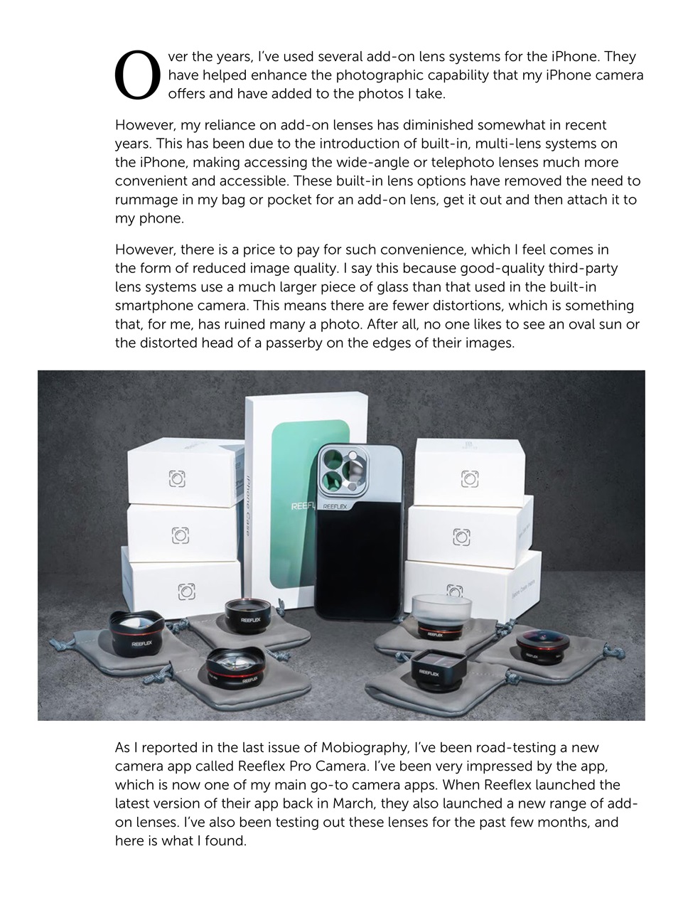 Mobiography Preview Pages