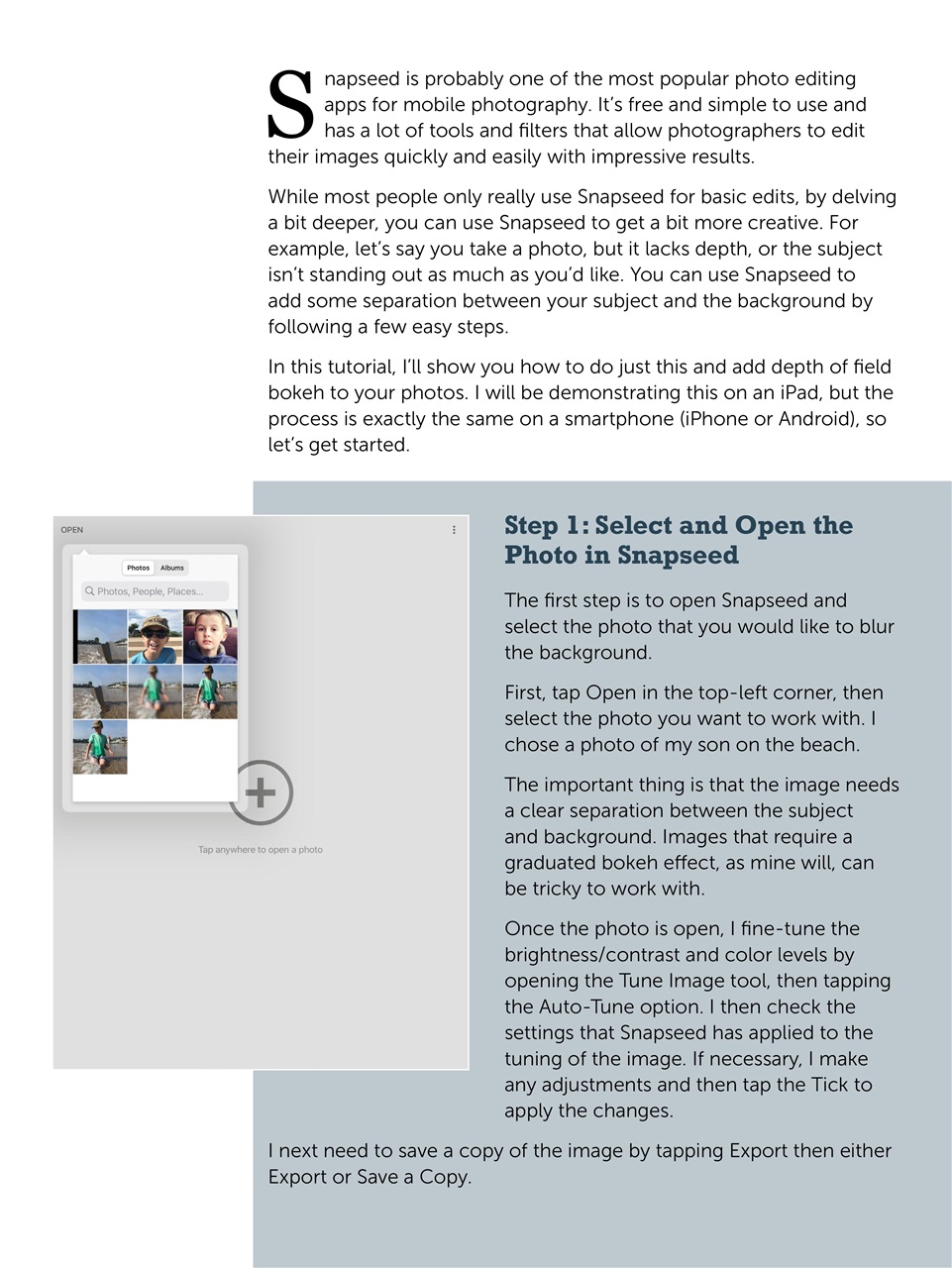 Mobiography Preview Pages