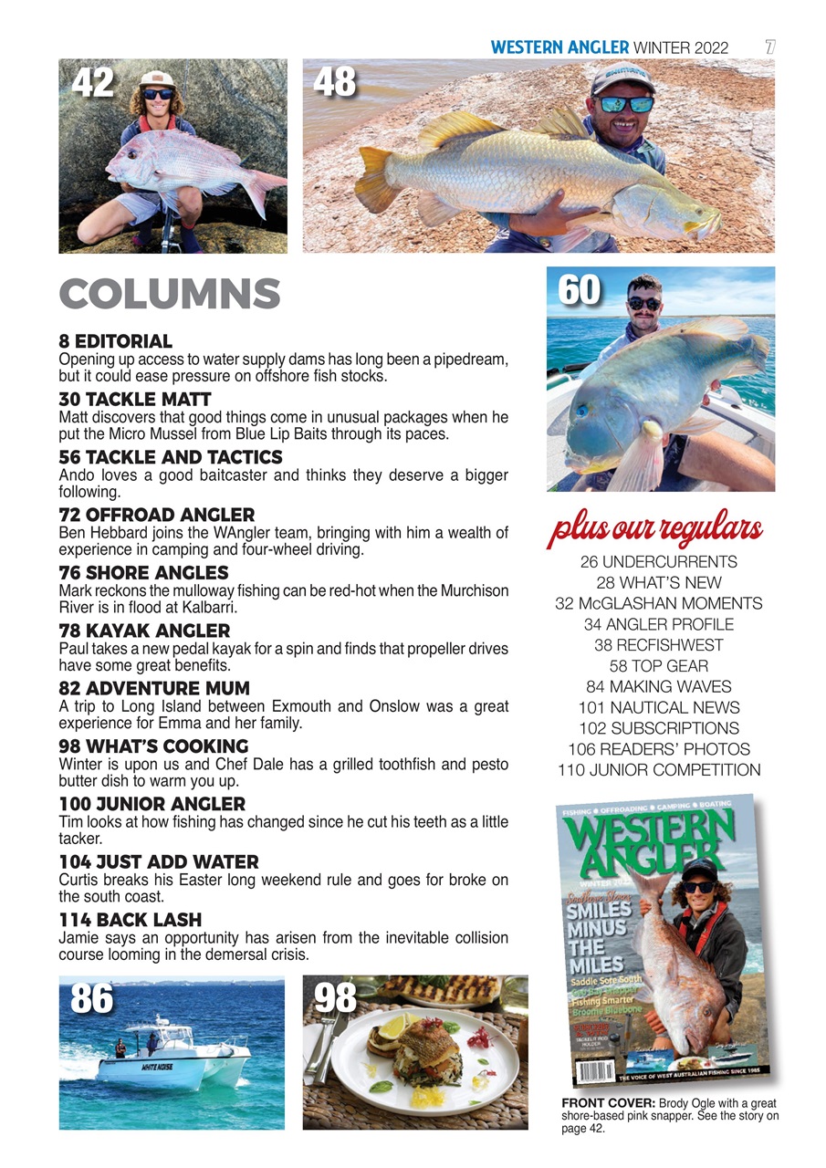 Western Angler Preview Pages