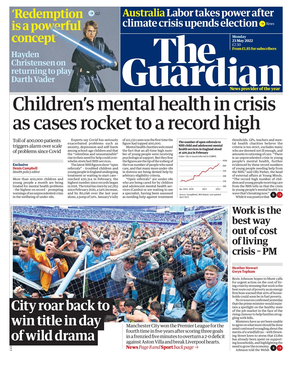 The Guardian Newspaper Preview Pages