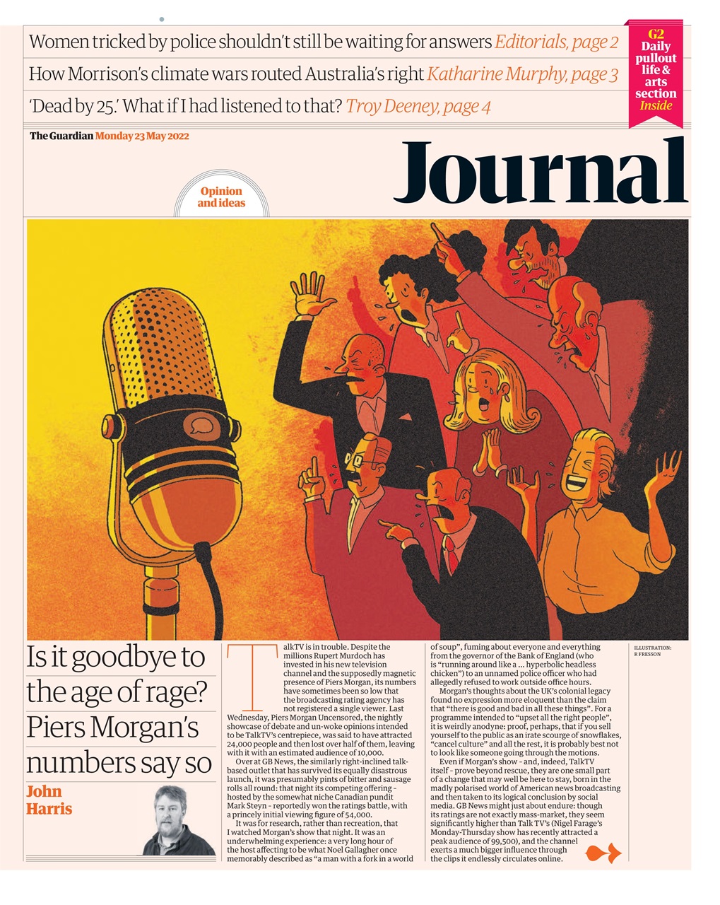 The Guardian Newspaper Preview Pages