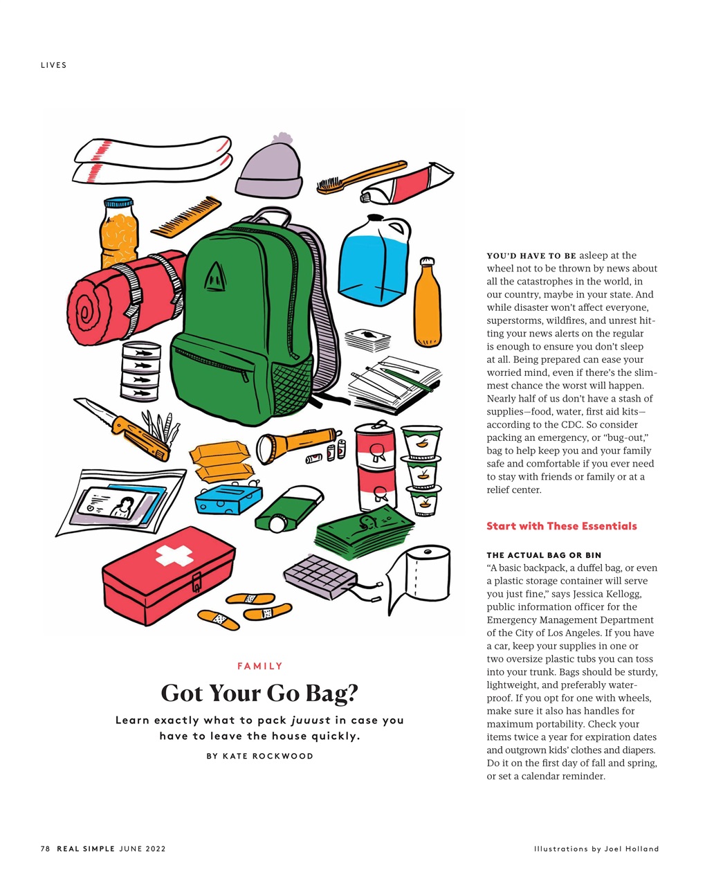 Real Simple Preview Pages