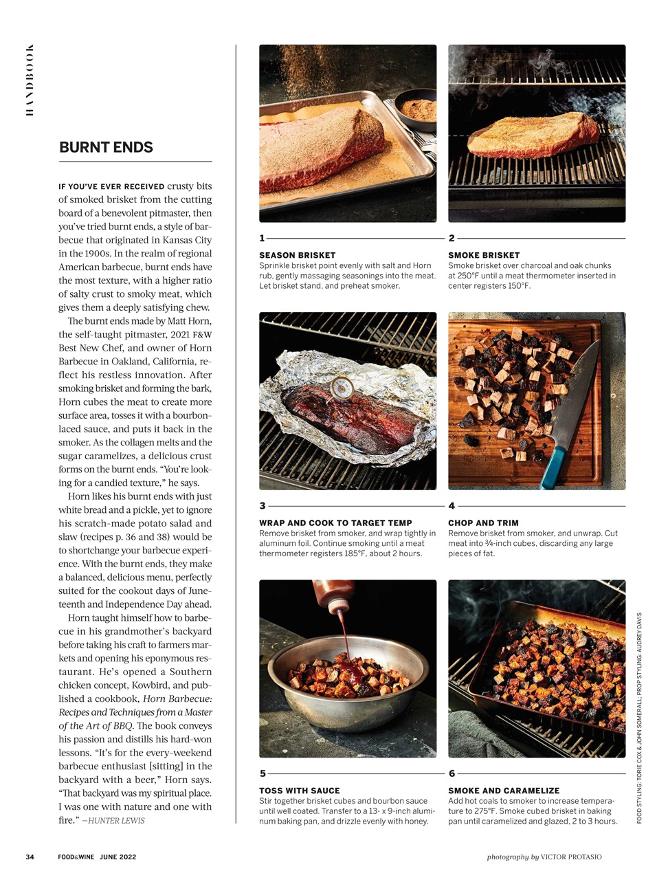 Food & Wine Preview Pages