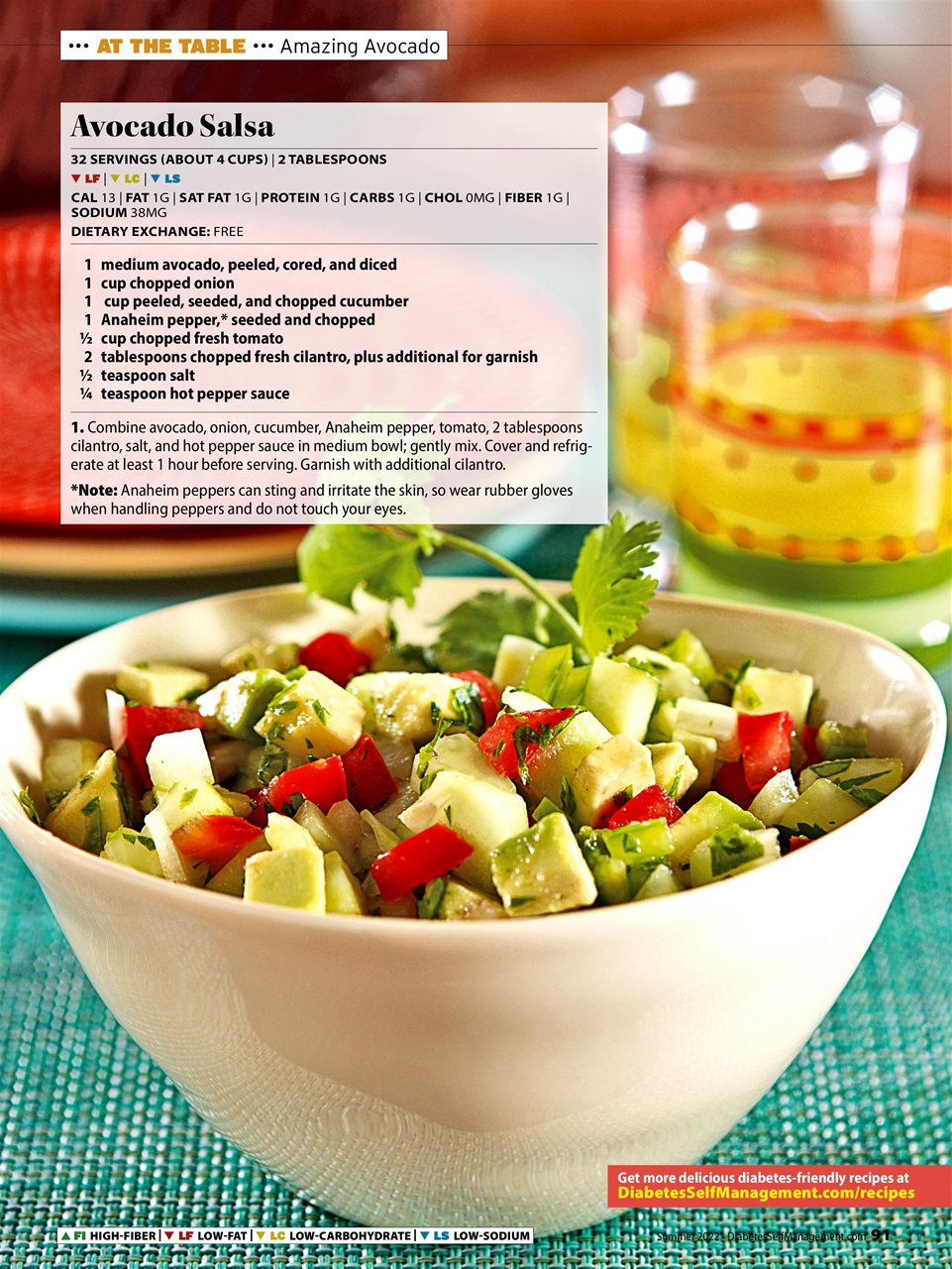 Diabetes Self-Management Preview Pages