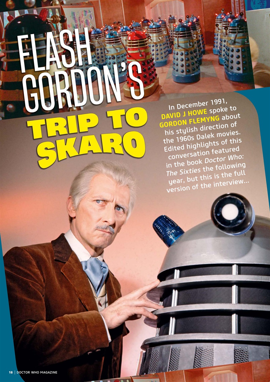 Doctor Who Magazine Preview Pages