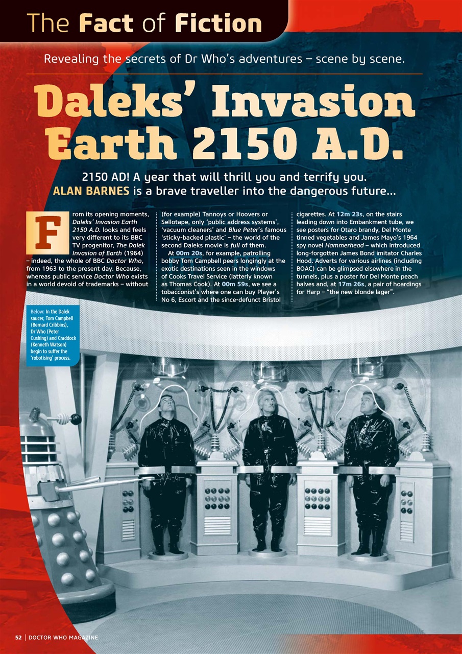 Doctor Who Magazine Preview Pages