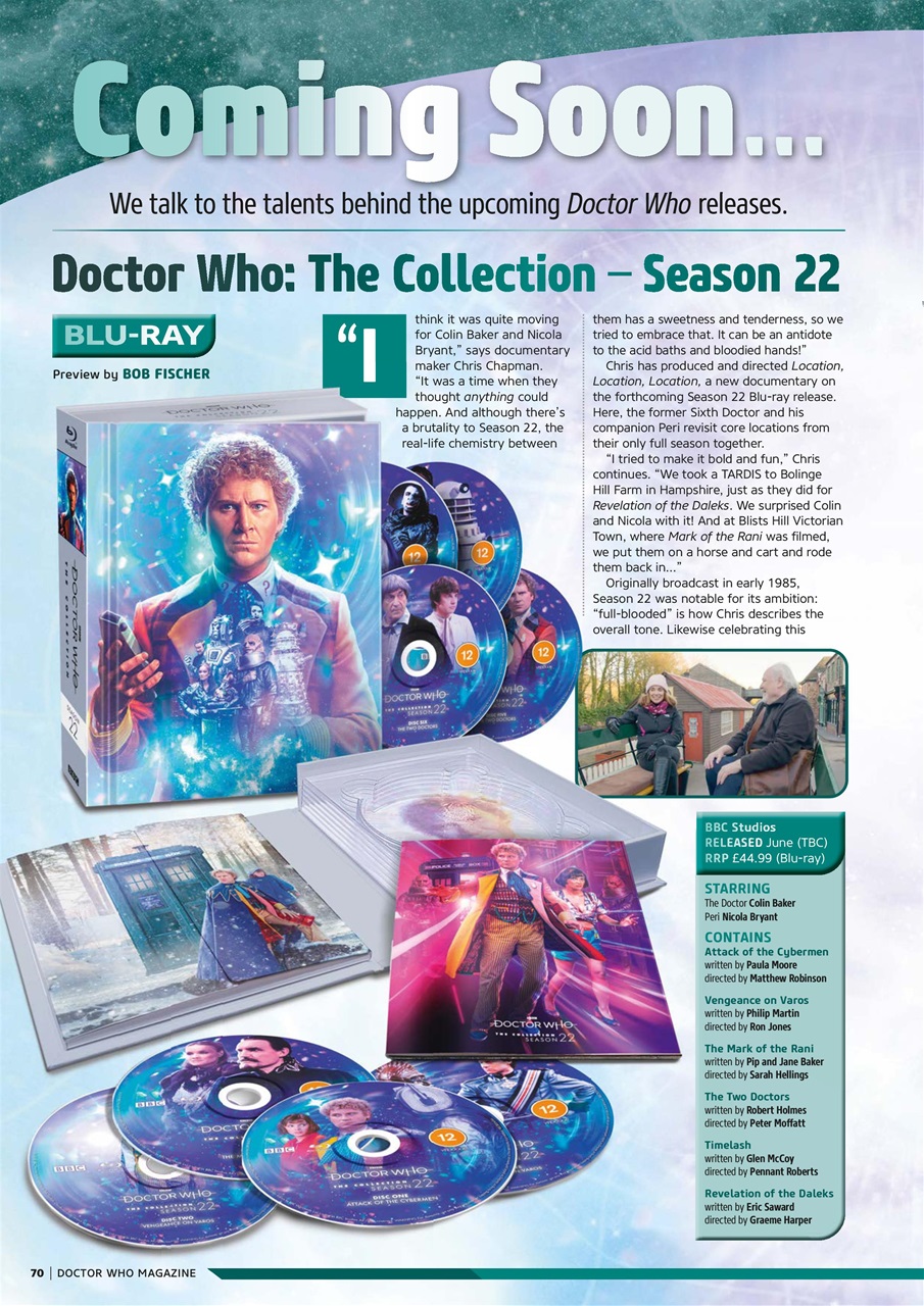 Doctor Who Magazine Preview Pages