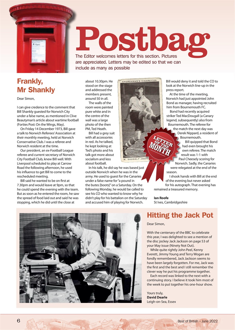 Best of British Preview Pages