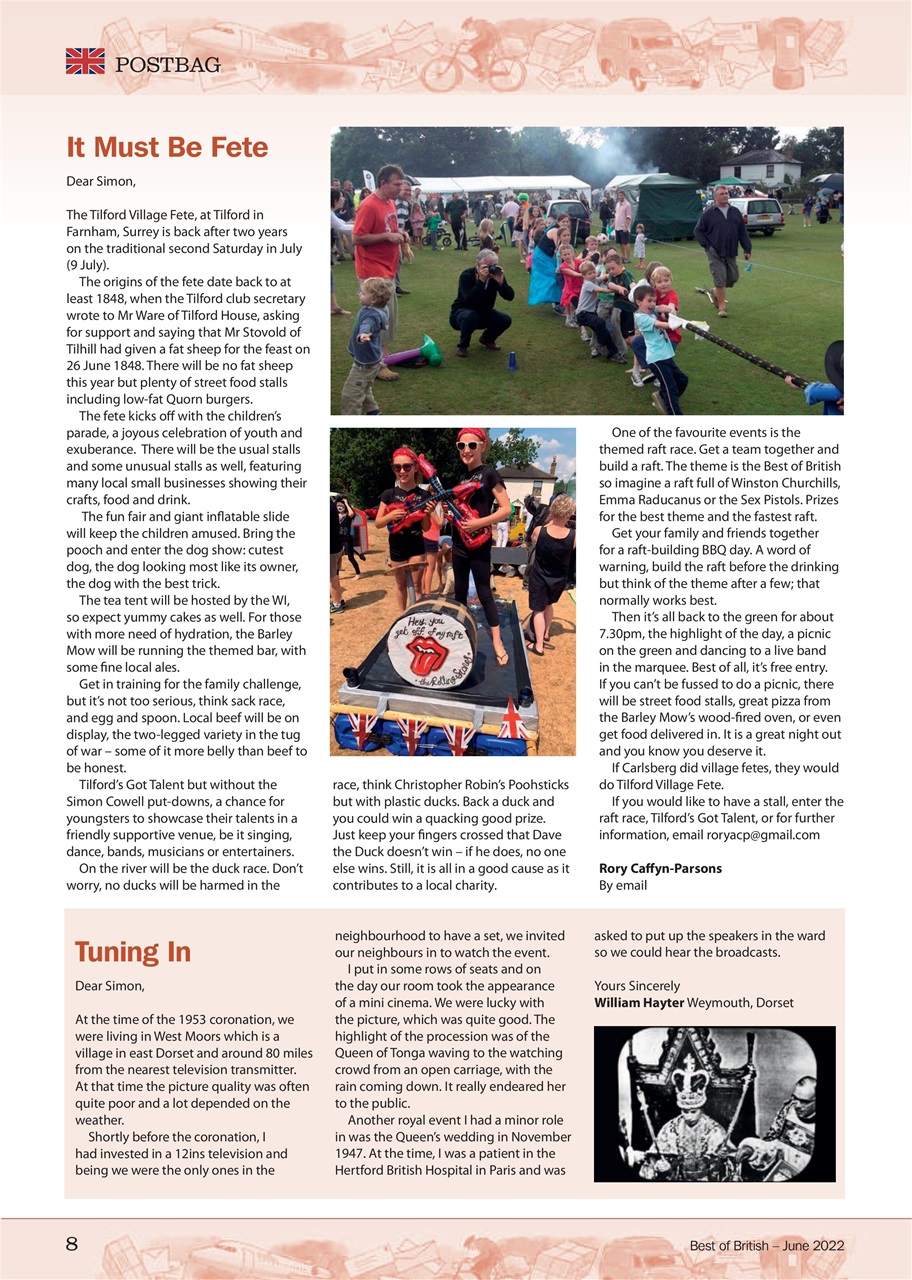 Best of British Preview Pages