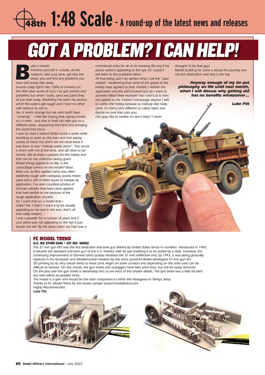 Military Modelling International Magazine Preview Pages
