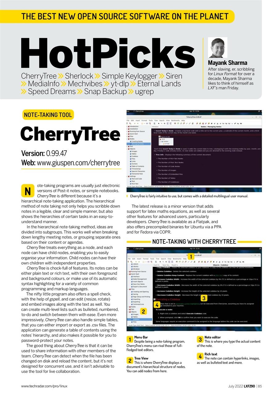 Linux Format Preview Pages