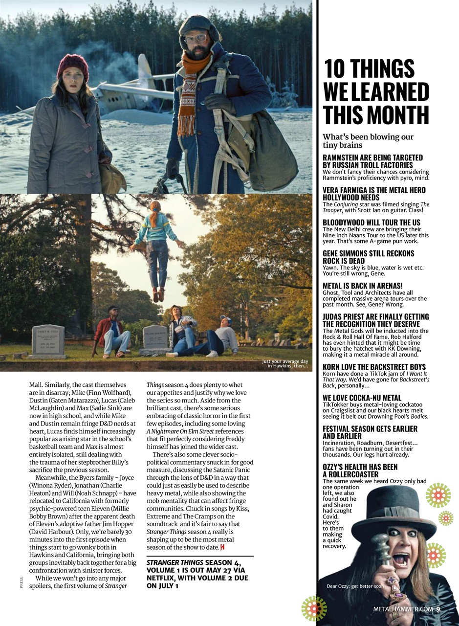 Metal Hammer Preview Pages