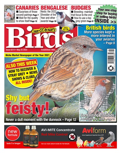 Cage & Aviary Birds issue 