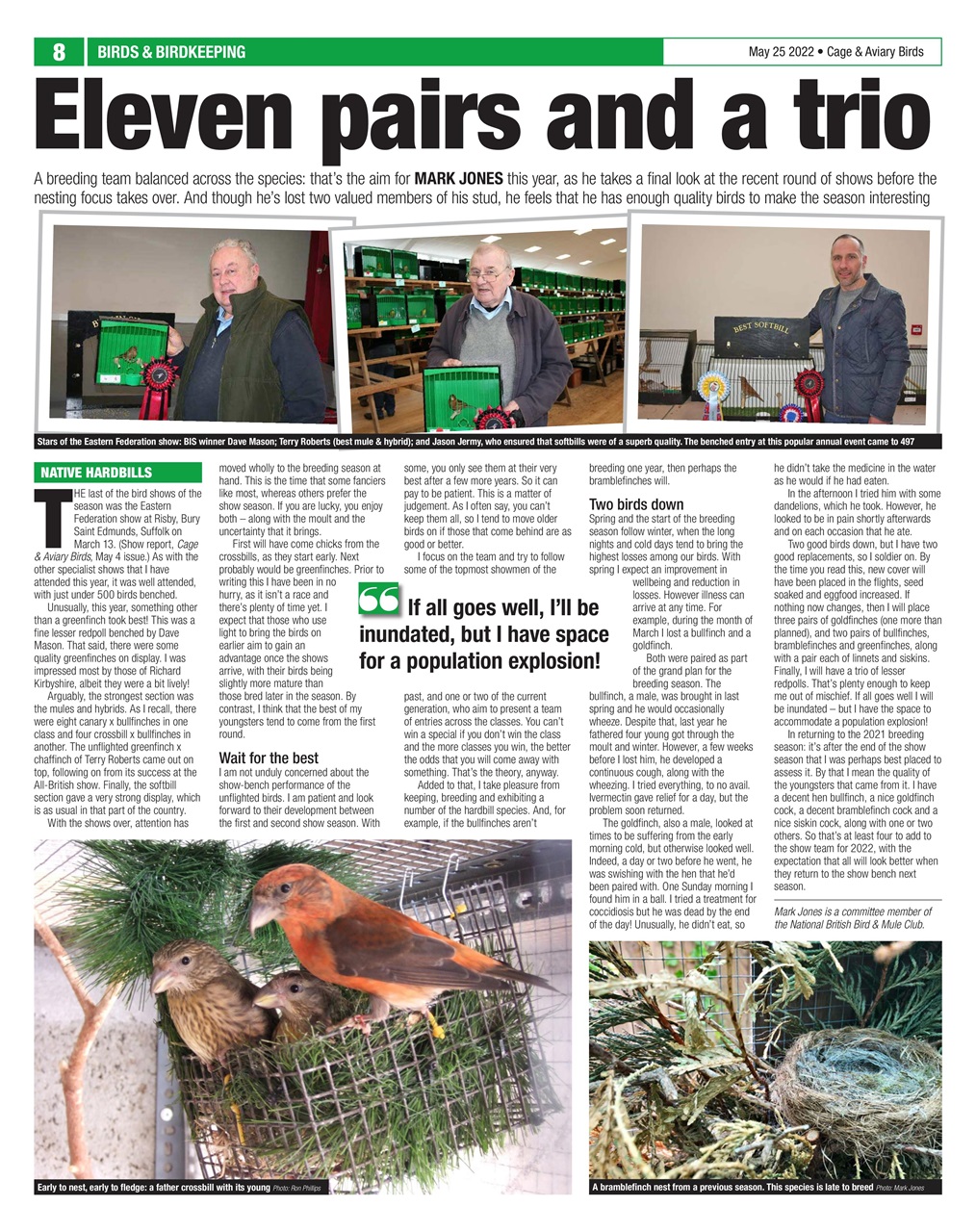 Cage & Aviary Birds Preview Pages