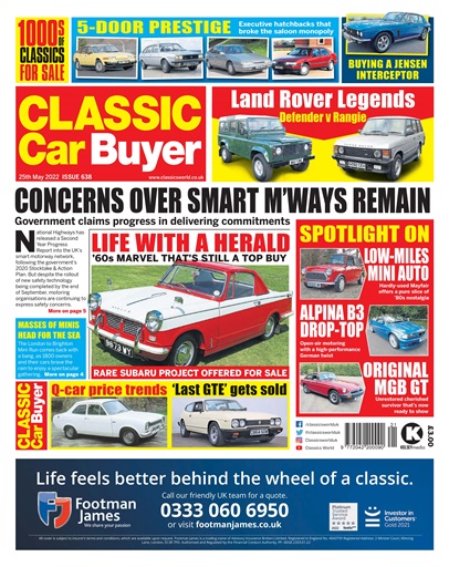 Classic Car Buyer issue 