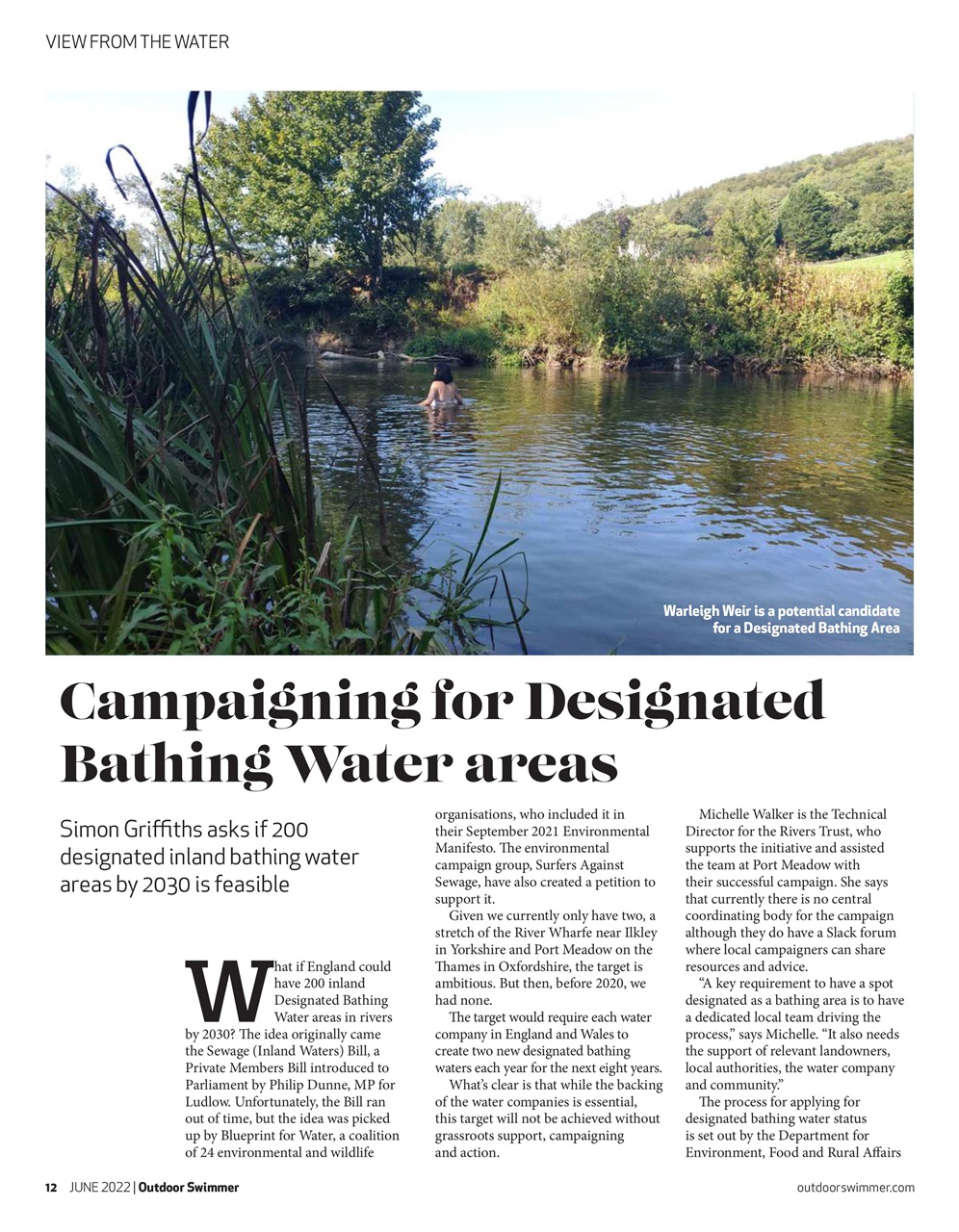 Outdoor Swimmer Preview Pages