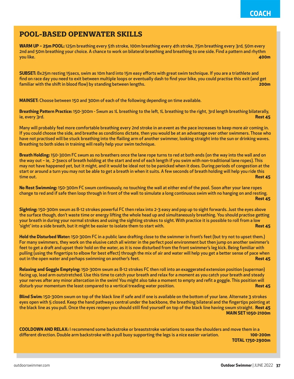 Outdoor Swimmer Preview Pages