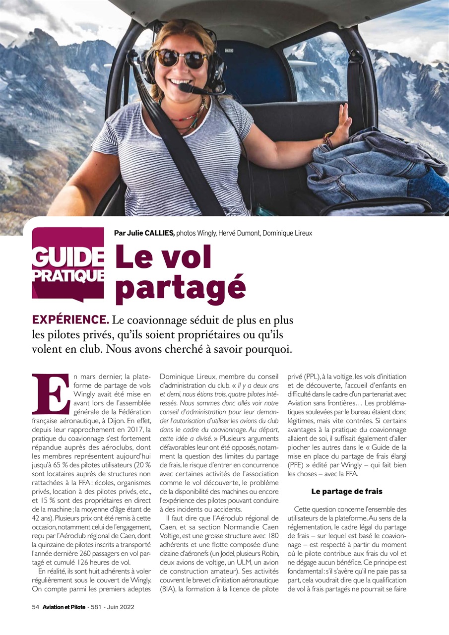 Aviation et Pilote Preview Pages