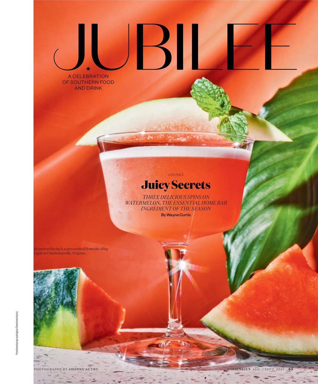 Garden and Gun Magazine Preview Pages