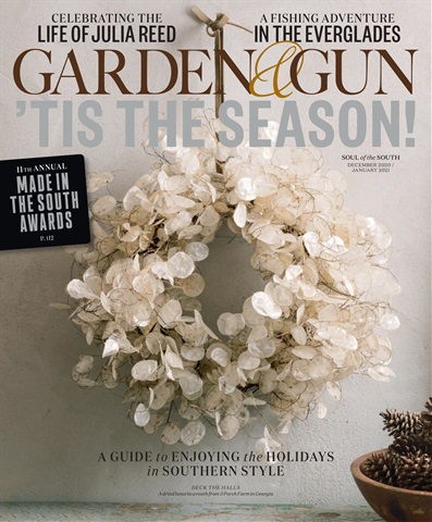 Garden and Gun Magazine issue December / January 2021