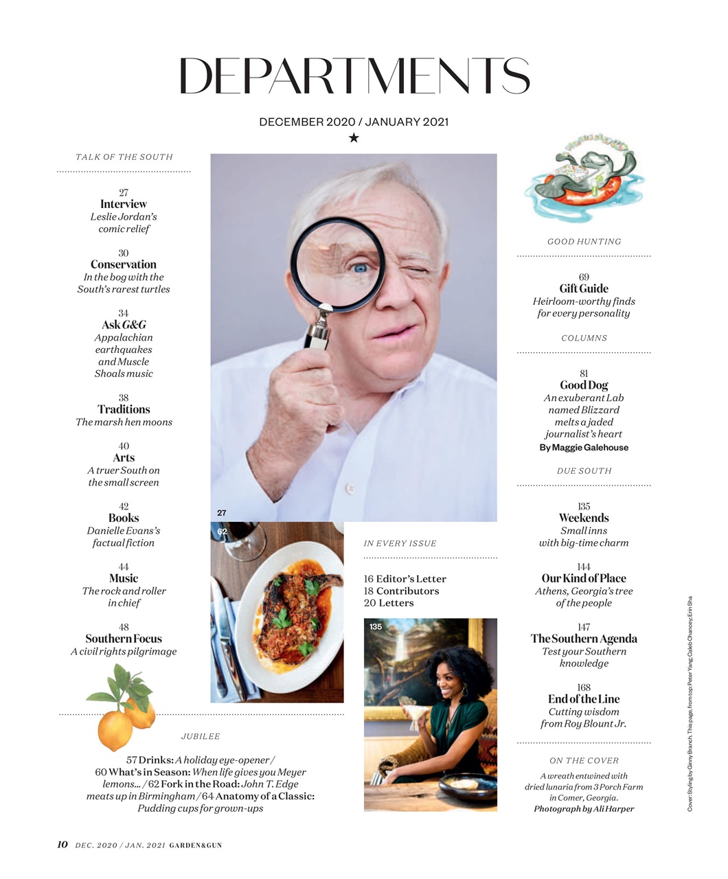 Garden and Gun Magazine Preview Pages