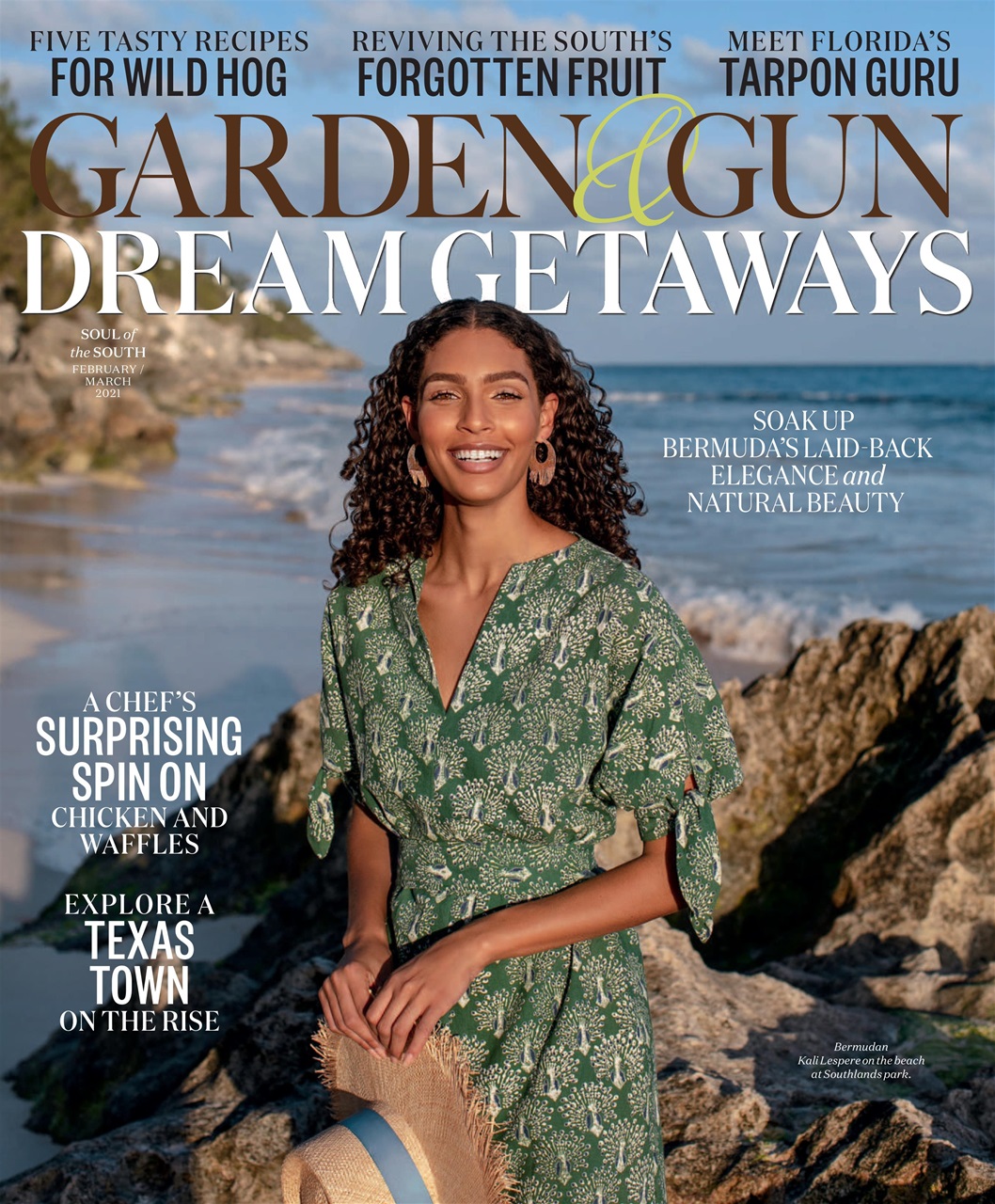 Garden and Gun Magazine Preview Pages