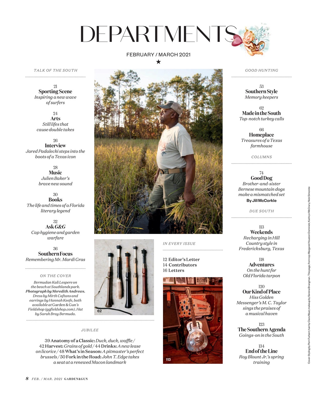 Garden and Gun Magazine Preview Pages