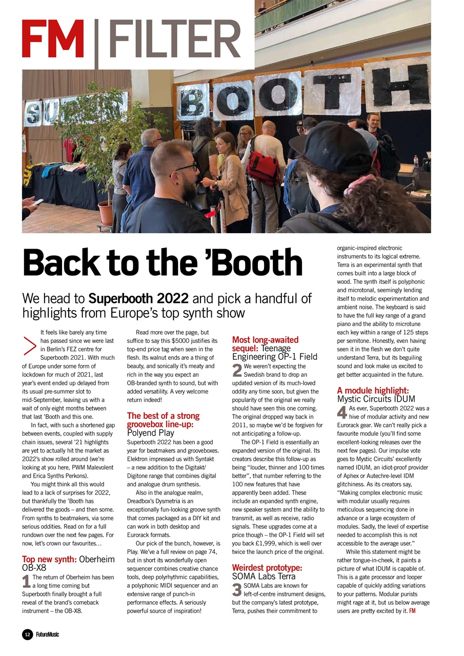 Future Music Preview Pages