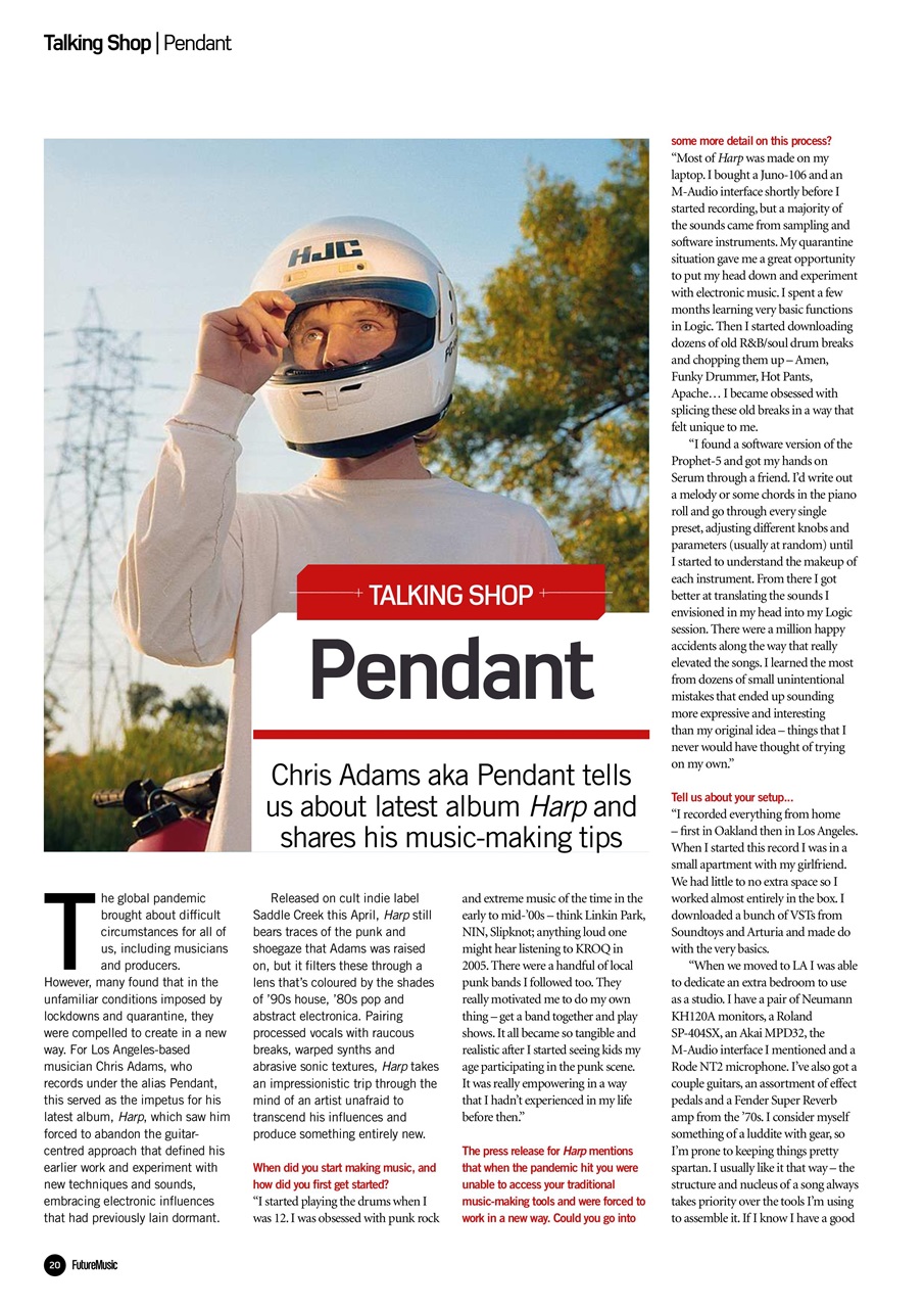 Future Music Preview Pages