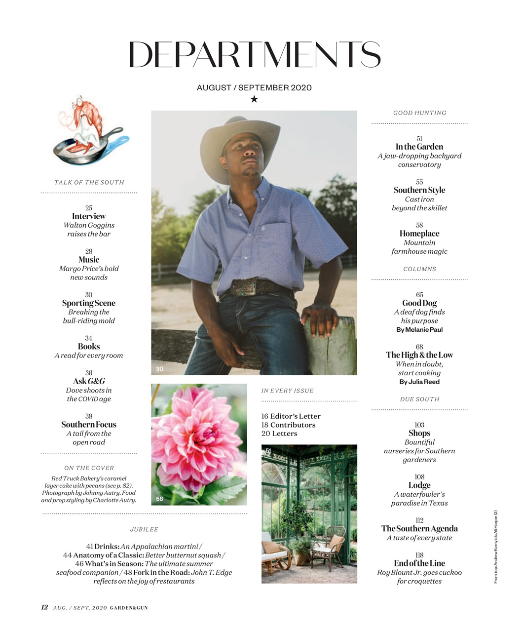 Garden and Gun Magazine Preview Pages