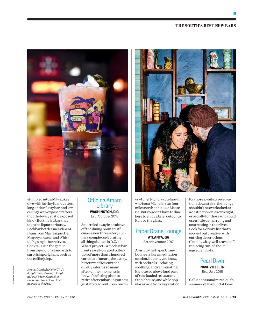 Garden and Gun Magazine Preview Pages