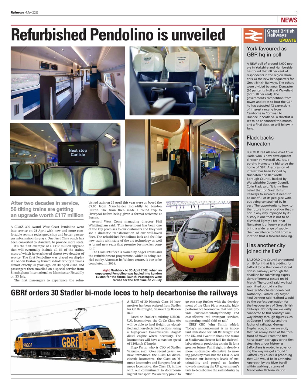 Railnews Preview Pages