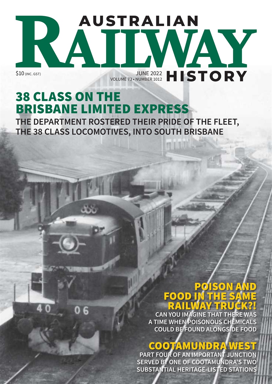 Australian Railway History Preview Pages