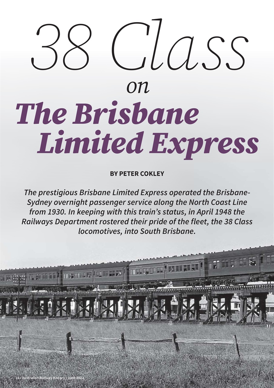 Australian Railway History Preview Pages