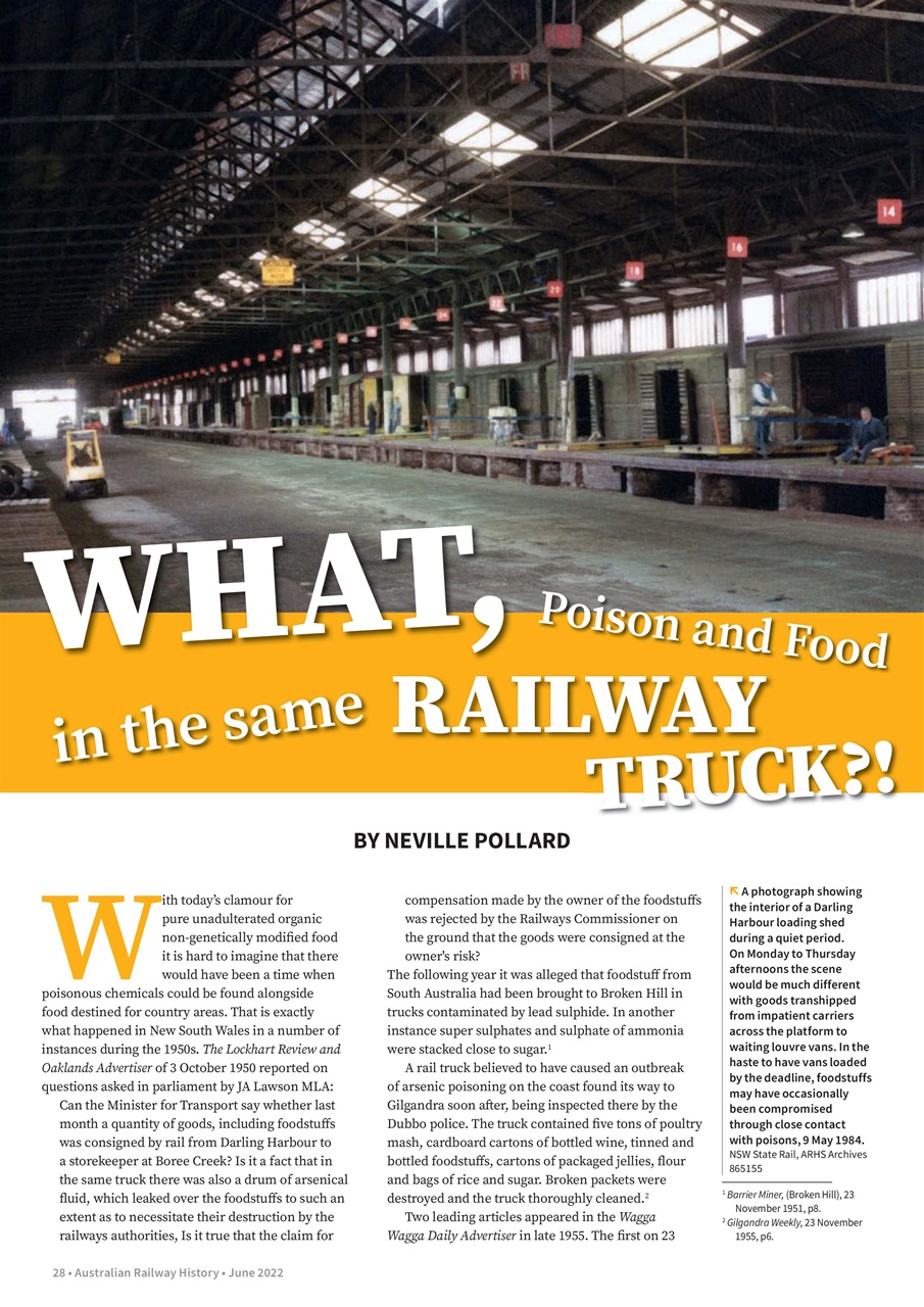 Australian Railway History Preview Pages