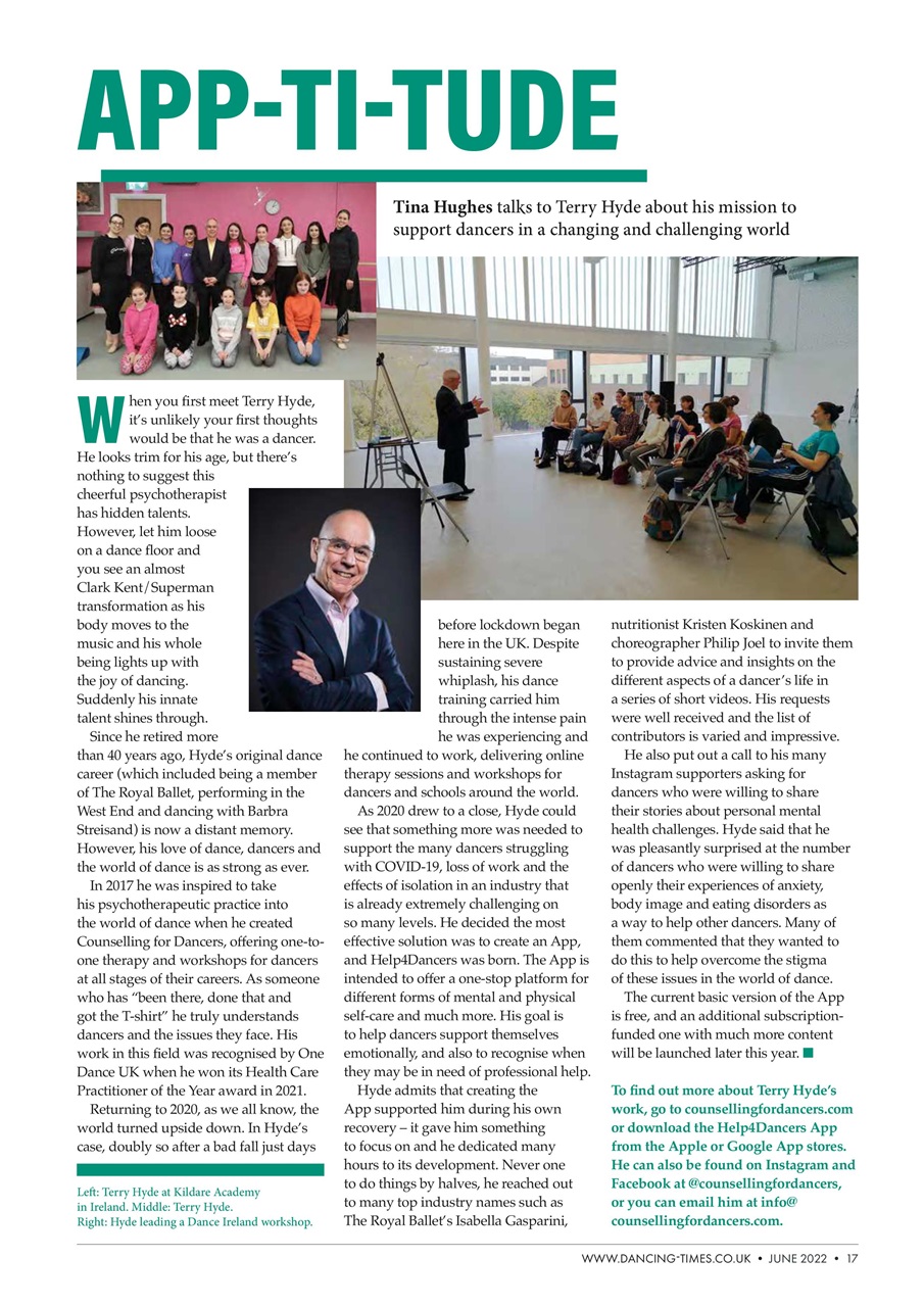 Dancing Times Preview Pages