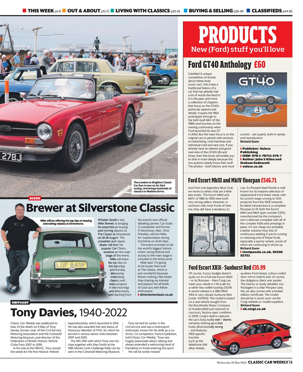 Classic Car Weekly Preview Pages