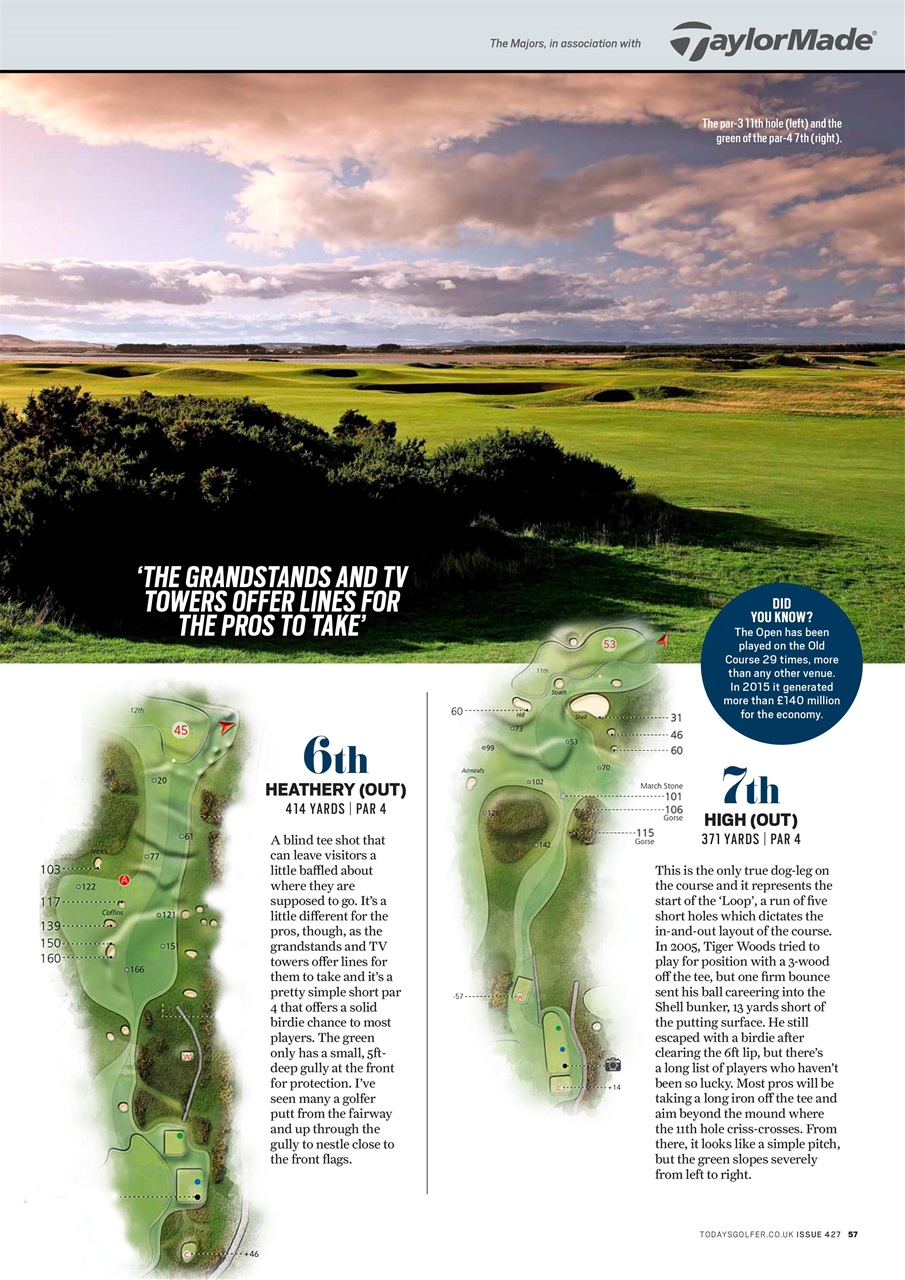 Today's Golfer Preview Pages