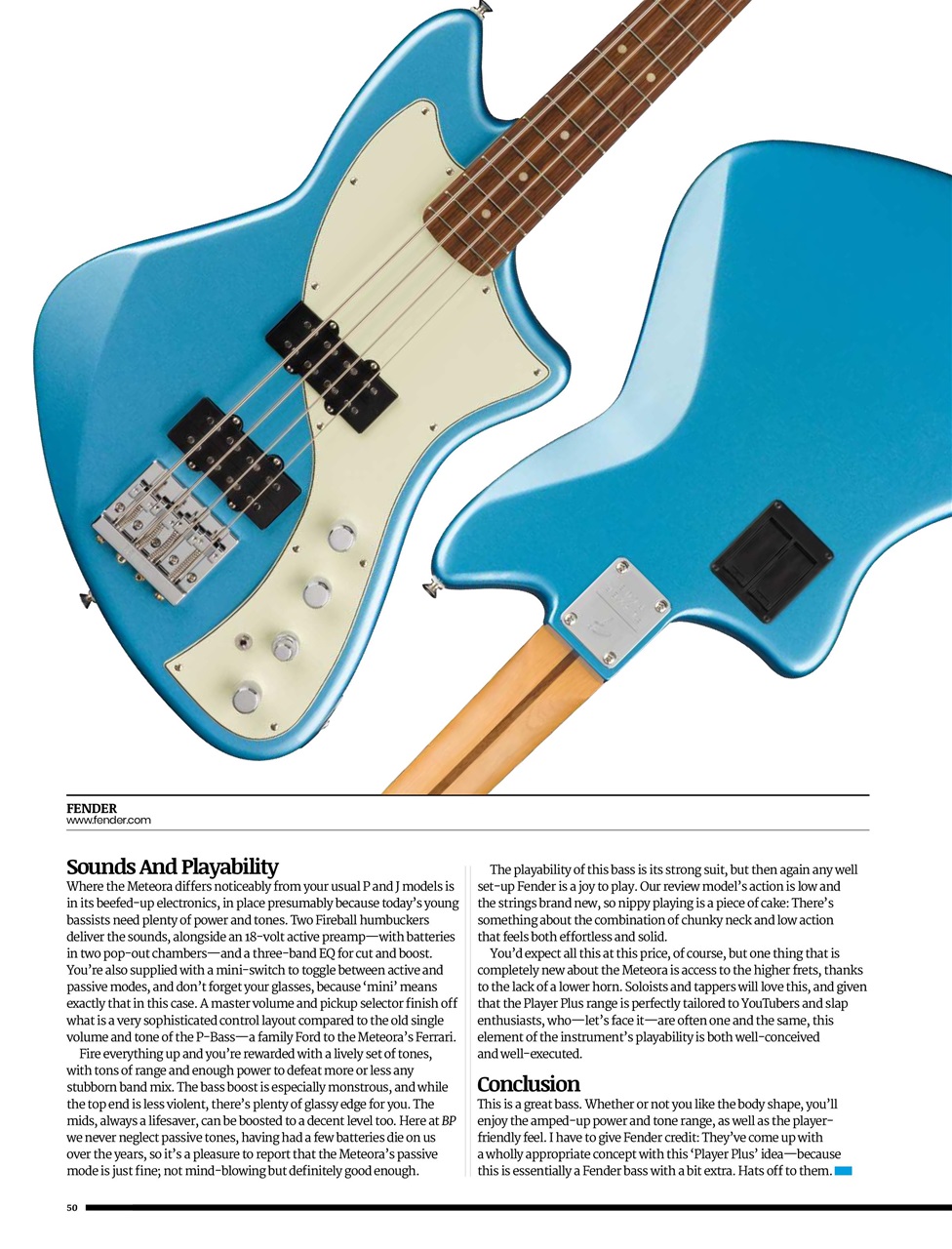 Bass Player US Preview Pages