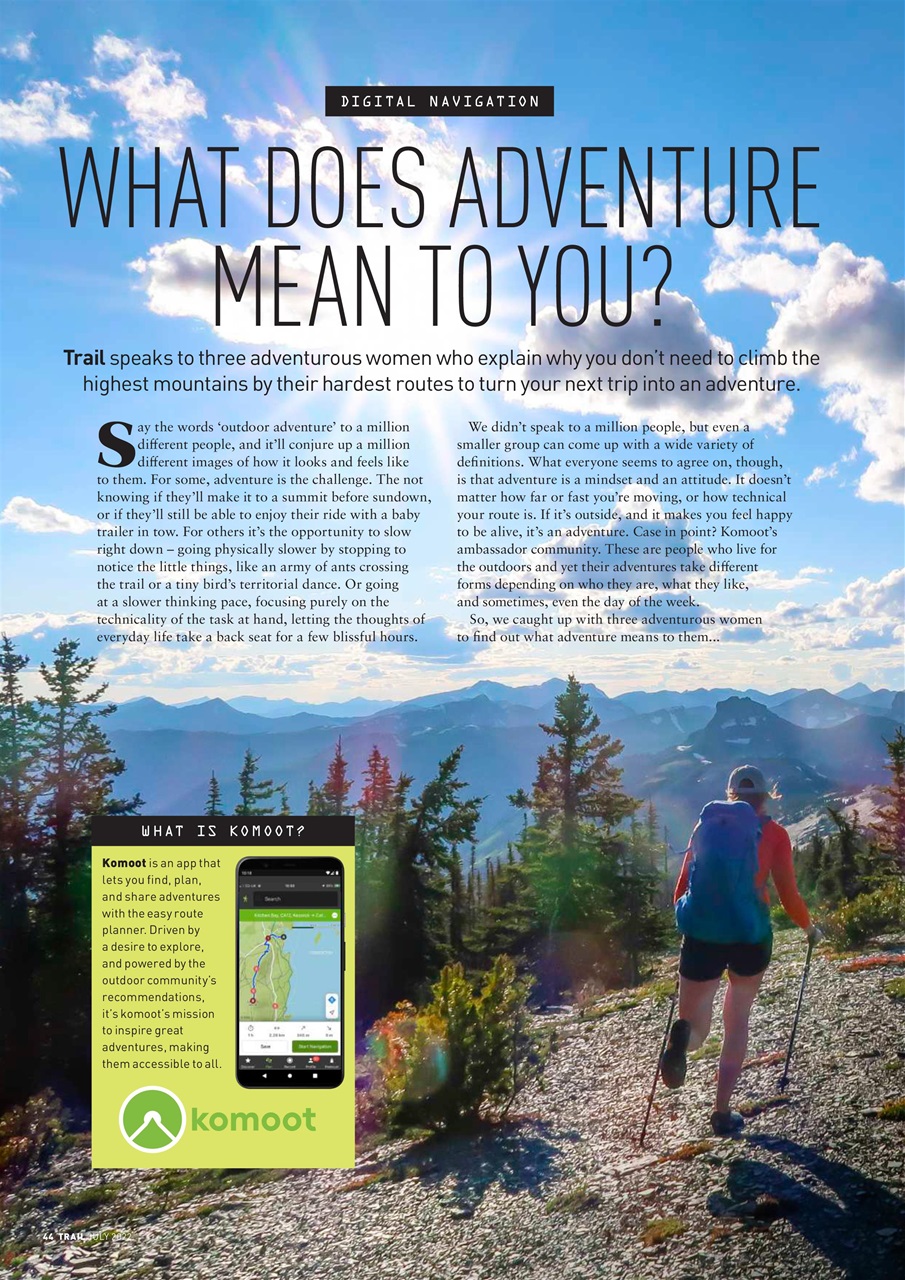 Trail Preview Pages
